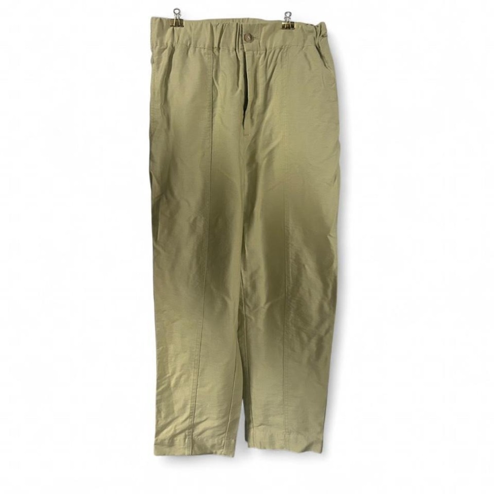 Madewell green pleated trousers Size S (s2)